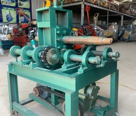 Máy uốn ống 3 trục phi 76 dang cơ