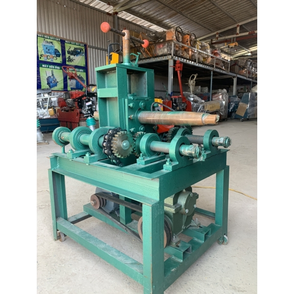 Máy uốn ống 3 trục phi 76 dang cơ