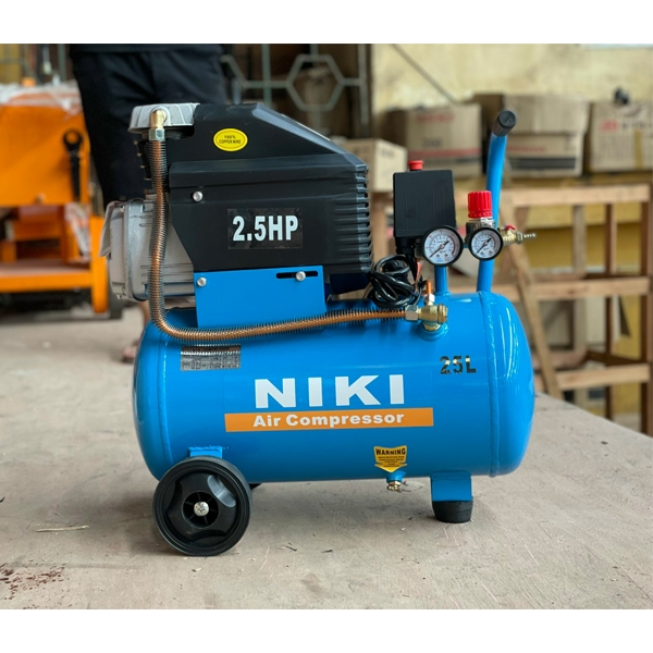 Máy nén khí Niki đầu liền NK-2525 (2Hp-25lít) 