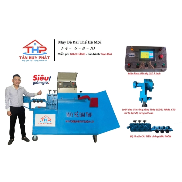 Máy bẻ đai sắt bán chạy nhất hiện nay
